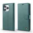 thumbnail image 1 of Allytech Flip Wallet Case for iPhone XR, with Credit Card Slots, Magnetic Clasp, Slim Thin RFID Blocking Premium PU Leather Shockproof Kickstand Cover Case for Women Men - Green, 1 of 7