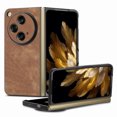 thumbnail image 1 of Allytech Folding Phone Case Compatible for OnePlus Open, Ultra Slim Luxury Premium PU Leather Shockproof Anti-Fall Skin Friendly Cover Case for OnePlus Open/Oppo Find N3 2023 - Brown, 1 of 11