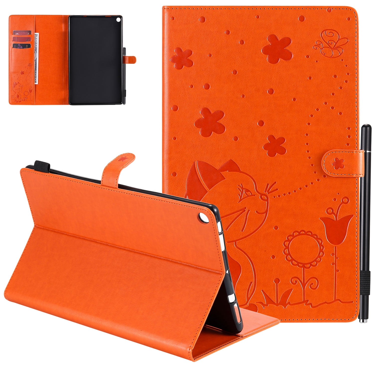 Honor 99 Custodia Folio Per Amazon Fire HD 10 (9a Gen 2019 / 7a Gen 2017) - Slim, Magnetica, Con Stand, Protezione Totale Custodia Amazon Fire HD 10 - Foto 7