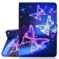 thumbnail image 1 of Allytech Folio Case Fits All-New Kindle Fire HD 10 & 10 Plus Tablet (11th Generation, 2021 Release) - Slim Folding Stand Cover with Auto Wake/Sleep Full Protection Slim Cover Shell, Butterfly, 1 of 6