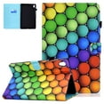 thumbnail image 1 of Allytech Folio Case for Lenovo Tab M10 HD 2nd Gen (TB-X306X) / Smart Tab M10 HD 2nd Gen (TB-X306F) 10.1" 2020, Premium PU Leather Slim Fit Stand Cover with Auto Wake/Sleep， Colorful Balls, 1 of 1