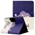 thumbnail image 1 of Allytech Folio PU Leather Case for 6" Kindle Paperwhite (Fits 10th Gen 2018 and All Paperwhite Gen Prior to 2018), Smart Book Style Stand Card Holder Wallet Protective Case, Sleepy Cat, 1 of 6