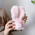 thumbnail image 1 of Allytech Furry Bunny Case Cover for Samsung Galaxy A23 5G, Chic Luxury Faux Fur Rabbit Design Girly Back Case for Girls Women Shockproof Bumper Soft Fluffy Cover - Pink, 1 of 8