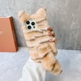thumbnail image 1 of Allytech Furry Case Cover for Apple iPhone 14 Plus, Cute Tiger Design Back Cover Faux Fur Fashionable Shockproof Slim Fit Phone Case for Apple iPhone 14 Plus - Pink, 1 of 5