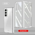 thumbnail image 1 of Allytech Galax Z Fold5 Case with HD Clear Screen Protector, Z Fold 5 Cover, Full Body Protective Hinge Protection Anti-Scratch Drop Proof Bumper Phone Case for Samsung Galaxy Z Fold5 - Silver, 1 of 8