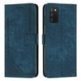 thumbnail image 1 of Allytech Galaxy A03S Case Wallet, PU Leather Flip Stand Shockproof Cards Slots Magnetic Closure Wallet Case Cover for Samsung Galaxy A03S 6.5" - Blue, 1 of 11