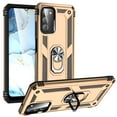 thumbnail image 1 of Allytech Galaxy A03s Case (US Edition), Galaxy A03S Case with Stand, With Ring Holder Stand Military Grade Shockproof Protective Compatible with Car Mount Case Cover for Samsung Galaxy A03S - Gold, 1 of 6