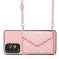 thumbnail image 1 of Allytech Galaxy A13 4G Wallet Case with Shoulder Strap, Luxury PU Leather RFID Blocking Protectve Anti-Scratch Bumper Cards Slots Magnetic Closure Phone Case Cover for Samsung Galaxy A13 4G, Pink, 1 of 9