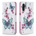 thumbnail image 1 of Allytech Galaxy A13 5G Case with TPU Interior Shockproof Cover, PU Leather Folio Kickstand Magnetic Clasp Card Slots Holder Wallet Cover for Samsung Galaxy A13 5G(6.5 inch) 2021, Floral Butterfly, 1 of 4
