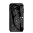 thumbnail image 1 of Allytech Galaxy A14 5G Case Marble, Tempered Glass Back Cover TPU Shockproof Protective Anti-scratch Slim Fit Case Cover for Samsung A14 5G 6.6" - Black, 1 of 7