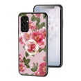 thumbnail image 1 of Allytech Galaxy A15 5G Case with Glitter Ring Holder, Floral Design TPU Back Cover for Girls Women Anti-Scratch Kickstand Shockproof Bumper Phone Case for Samsung Galaxy A15 5G, 1 of 8