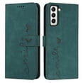 thumbnail image 1 of Allytech Galaxy A15 5G Wallet Case Cover, Vintage PU Leather Slim Folio Flip Anti-Scratch Bumper Shockproof Protective Cards Holders with Hand Strap Wallet Case for Samsung Galaxy A15 5G - Green, 1 of 9