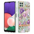 thumbnail image 1 of Allytech Galaxy A22 4G Case Cover, Soft TPU Back Cover with Ring Holder Stand Shockproof Anti-Scratch Slim Fit Bumper Phone Case for Samsung Galaxy A22 4G, Rose, 1 of 4