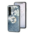 thumbnail image 1 of Allytech Galaxy A24 4G Case with Glitter Ring Holder, Floral Design TPU Back Cover for Girls Women Anti-Scratch Kickstand Shockproof Bumper Phone Case for Samsung Galaxy A24 4G, 1 of 7