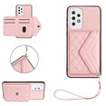 thumbnail image 1 of Allytech Galaxy A33 5G Wallet Case with Hand Wrist, Luxury PU Leather Shockproof RFID Blocking Cards Slots Stand Magnetic Closure Phone Case Cover for Samsung Galaxy A33 5G, Pink, 1 of 8