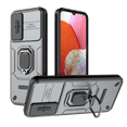thumbnail image 1 of Allytech Galaxy A54 5G Case with Sliding Camera Lens Protector, Rugged Hybrid PC TPU Back Cover with Ring Holder Stand Military Grade Protection Phone Case for Samsung Galaxy A54 5G - Gray, 1 of 5