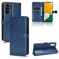 thumbnail image 1 of Allytech Galaxy A54 5G Flip Phone Case, A54 5G Case Wallet, PU Leather Folio Flip Kickstand Wrist Strap Card Holder Slots TPU Interior Protective Case Cover for Samsung Galaxy A54 5G 2023, Blue, 1 of 9
