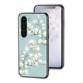 thumbnail image 1 of Allytech Galaxy A56 5G Case with Glitter Ring Holder, Floral Design TPU Back Cover for Girls Women Anti-Scratch Kickstand Shockproof Bumper Phone Case for Samsung Galaxy A56 5G, 1 of 7