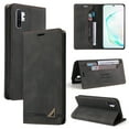 thumbnail image 1 of Allytech Galaxy Note 10+ Case, Galaxy Note 10+5G Case Wallet, PU Leather RFID Blocking Cards Holders Protective Anti-scratch Flip Stand Wallet Case Cover for Samsung Galaxy Note 10+ Plus - Black, 1 of 5