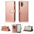 thumbnail image 1 of Allytech Galaxy Note 10+ Case, Note 10 Plus Case,PU Leather Zipper Wallet Case 9 Cards Holder Hand Wrist Strap Stand Shockproof Protective Flip Case Cover for Samsung Galaxy Note 10 Plus 6.8" -Rosegol, 1 of 8