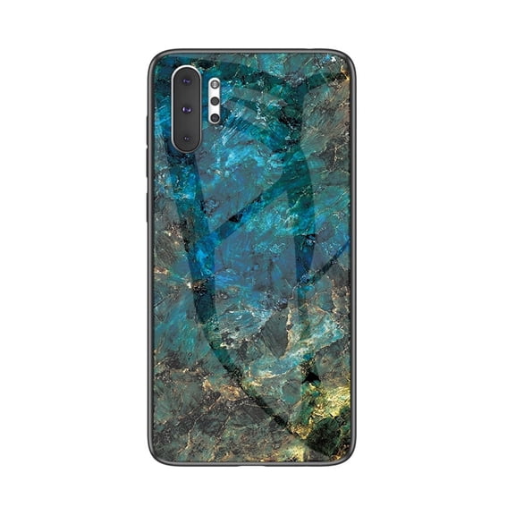 Allytech Galaxy Note 10 Plus Case, Galaxy Nto10+ 5G Case, [Marble Series] Shockproof Anti Scratch Back Cover Case [Support Wireless Charging] for Samsung Galaxy Note 10+ Plus 5G, Turquoise Marble