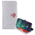 thumbnail image 1 of Allytech Galaxy Note 10 Pro (2019) Case Wallet, Bling PU Leather Folio Flip Stand Slim Lightweight Magnetic Closure Cards Cash Pouch Case Sleeves Shell for Samsung Galaxy Note 10 Pro, SilverSilver, 1 of 1