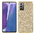 thumbnail image 1 of Allytech Galaxy Note 20 Case Glitter, Silicone TPU Slim Fit Wireless Charging Support Shockproof Anti-fingerprint Bumper Back Cover Case for Samsung Galaxy Note 20, Gold, 1 of 6