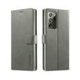 thumbnail image 1 of Allytech Galaxy Note 20 Case, PU Leather Folio Flip Folding Stand Mangetic Closure Shockproof Credit Cards Slots Full Protection Wallet Case Cover for Samsung Galaxy Note 20, Gray, 1 of 6