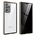 thumbnail image 1 of Allytech Galaxy Note 20 Ultra Case Anti-spy, Full Body Privacy Protection Double Tempered Glass Magnetic Adsorption Metal Bumper Shockproof Back Cover Case for Samsung Galaxy Note 20 Ultra,Gold, 1 of 12