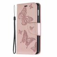 thumbnail image 1 of Allytech Galaxy S10e Case, Slim Fit PU Leather Folio Butterfly Embossed Shockproof Wrist Hand Strap Flip Cards Holder Wallet Case TPU Back Cover for Samsung Galaxy S10e, Pink, 1 of 8