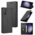 thumbnail image 1 of Allytech Galaxy S22 Wallet Case with Cards Holder, PU Leather RFID Blocking Shockproof Flip Cover Stand Anti-Scratch Retro Business Wallet Case for Samsung Galaxy S22 - Black, 1 of 6