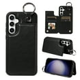 thumbnail image 1 of Allytech Galaxy S23 FE 5G Phone Case, Wallet Cover with Cards Holder Ring Holder Stand, Kickstand Shockproof Flip RFID Blocking Wallet Case for Samsung Galaxy S23 FE - Black, 1 of 10