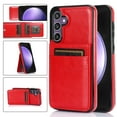 thumbnail image 1 of Allytech Galaxy S23 FE Case Wallet with Cards Slots, Luxury PU Leather Kickstand Cards Holder Anti-Scratch Shockproof Wallet Case Cover for Samsung Galaxy S23 FE - Red, 1 of 6