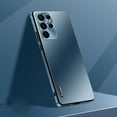 thumbnail image 1 of Allytech Galaxy S24 Plus Case, Ultra Slim Fit Lightweight Shockproof Anti-scratch Aluminum Metal Frame Case Camera Cover Bumper Case for Samsung Galaxy S24 Plus 5G - Deep Blue, 1 of 4