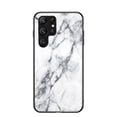 thumbnail image 1 of Allytech Marble Slim Fit Back Cover Cell Phone Case for Samsung Galaxy S24 Ultra 5G, White, 1 of 9