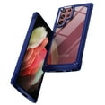 thumbnail image 1 of Allytech Galaxy S24 Ultra Case, Military Grade Protection Shockproof TPU Clear Back Cover Anti-slip Armor Bumper Case for Samsung Galaxy S24 Ultra - Blue, 1 of 8
