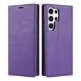 thumbnail image 1 of Allytech Galaxy S24 Ultra Wallet Case with Cards Holder, PU Leather RFID Blocking Shockproof Flip Cover Stand Anti-Scratch Retro Business Wallet Case for Samsung Galaxy S24 Ultra - Purple, 1 of 1