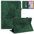 thumbnail image 1 of Allytech Galaxy S6 Lite 10.4" Case SM-P610 T615, PU Leather Multi Angle Kickstand Flip Cover Shockproof Drop Protection Pencil Holder Cover for Samsung Galaxy Tab S6 Lite 10.4-inch 2020, Green, 1 of 6