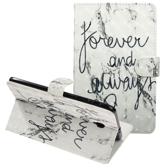 Allytech Galaxy Tab A 8.0 Case T380/T385 2017 Released, PU Leather Slim Folio Kickstand Smart Shell Auto Sleep Wake Protective Cards Pocket Wallet Case for Samsung Galaxy Tab A 8.0, Forever