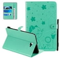 thumbnail image 1 of Allytech Galaxy Tab A 10.1" 2016 Released Case SM-T580 (NOT for T510 P580), PU Leather Shockproof Folio Flip Cover Full Protection TPU Back Cover Case for Samsung Galaxy Tab A 10.1" 2016, Green, 1 of 1