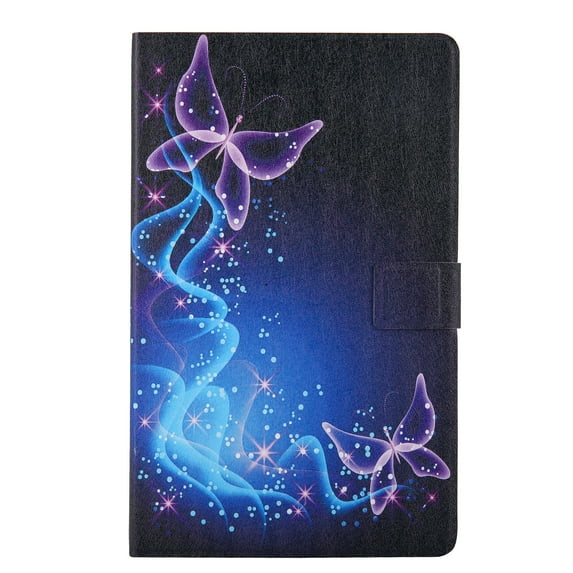Allytech Galaxy Tab A 8.4 Inch Case 2020, Premium PU Leather Colorful Patterns Folio Multiple Angle Stand Protection Flip Cover for Samsung Galaxy Tab A 8.4" Tablet (SM-T307), Butterfly