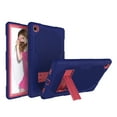 thumbnail image 1 of Allytech Galaxy Tab A7 10.4" Case 2020 SM-T500 T505 T507, Protection Drop Proof Kickstand [Without Screen Protector] Kids Friendly Cover Case for Samsung Galaxy Tab A7 10.4" T500, Navyblue/Rose, 1 of 7