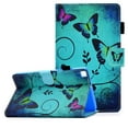 thumbnail image 1 of Allytech Galaxy Tab A7 10.4-Inch 2020 Case SM-T500 T505 T507,Slim Shell PU Leather Folio Flip Cover Protective Pen Holder Multi Angle Viewing Stand Case for Samsung Galaxy Tab A7 10.4" T500, Butterfly, 1 of 6