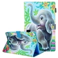 thumbnail image 1 of Allytech Galaxy Tab A7 10.4 Inch Case 2020 Released (Model SM-T500 T505 T507), Smart Stand Cover Auto Sleep Wake Slim Shell PU Leather Folio Flip Case for Samsung Galaxy Tab A7 10.4-Inch, Elephant, 1 of 6