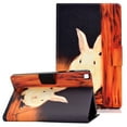 thumbnail image 1 of Allytech Galaxy Tab A7 Lite 8.4 Case SM-T220 T225, Slim Fit PU Leather Multi Angle Viewing Stand Shockproof Folio Flip Cover Case for Samsung Galaxy Tab A7 Lite 8.4-inch 2021 Released, Rabbit, 1 of 5