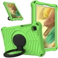 thumbnail image 1 of Allytech Galaxy Tab A7 Lite 8.7 Case 2021 SM-T220 T225, Soft EVA  Case for Kids Rotating Stand Handle Heavy Duty Protective Shockproof Kids Friendly Case Cover for Samsung Galaxy A7 Lite 8.7"-Green, 1 of 7