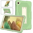 thumbnail image 1 of Allytech Galaxy Tab A7 Lite 8.7" T220 T225 Case with Screen Protector, Heavy Duty Protection Shockproof Kickstand Rugged Shockproof Back Cover Case for Samsung Galaxy Tab A7 Lite 8.7"Matchagreen, 1 of 1
