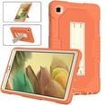 thumbnail image 1 of Allytech Galaxy Tab A7 Lite 8.7" T220 T225 Case with Screen Protector PET Film, Heavy Duty Protection Shockproof Kickstand Rugged Shockproof Back Cover Case for Samsung Galaxy Tab A7 Lite 8.7"Orange, 1 of 1