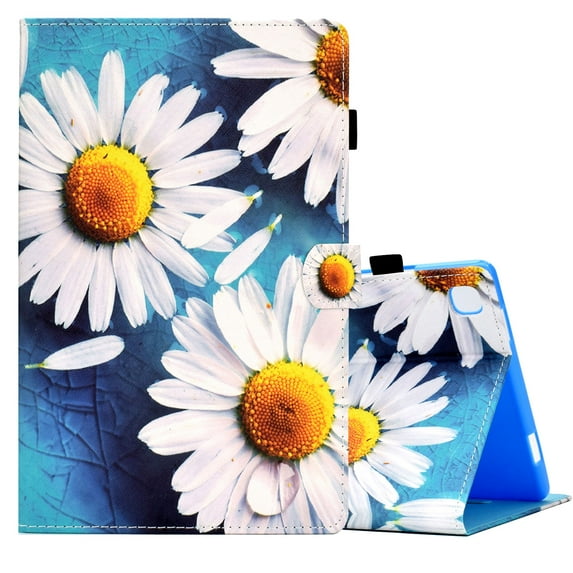 Allytech Galaxy Tab A7 Lite Case 8.7" SM-T220 T225, Slim Flip Folio Multi Angle Stand Cover Shockproof Protection Anti-scratch Case for Samsung Galaxy Tab A7 Lite 8.7" T220 - Sunflower