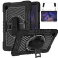 thumbnail image 1 of Allytech Galaxy Tab A8 10.5" Case 2022 SM-X200, Rugged Heavy Duty Shockproof With Shoulder Hand Strap Rotating Stand Drop Protection Kids Children Proof Case Cover for Samsung Galaxy Tab A8 10.5", 1 of 7